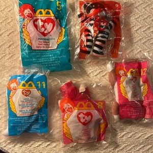 lot of 90s vintage McDonald’s TY beanie babies